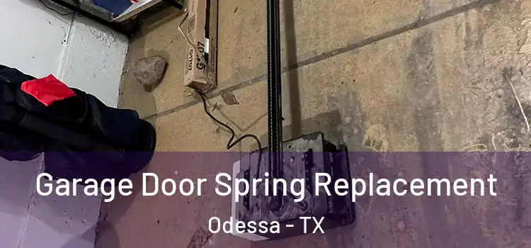  Garage Door Spring Replacement Odessa - TX