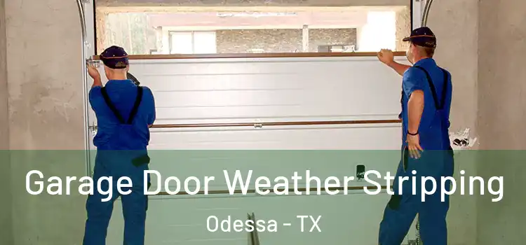 Garage Door Weather Stripping Odessa - TX